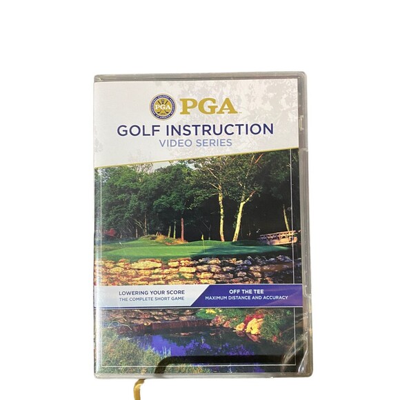 PGA Golf Instruction Video Series DVD: Lowering Your Score & Off The Tee - Picture 2 of 3